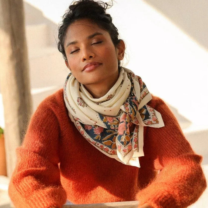 Grand foulard - Balkan vanille