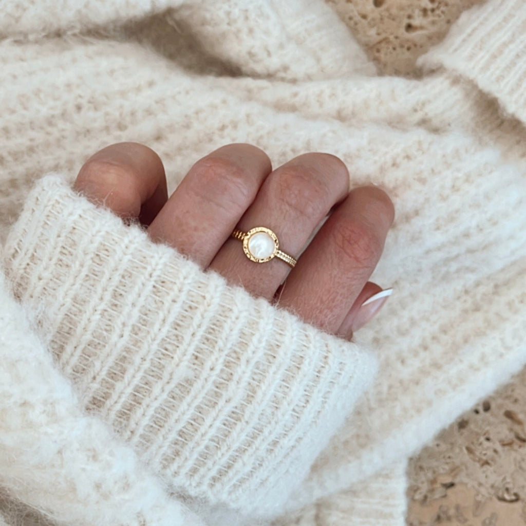 Bague Albane - Blanche