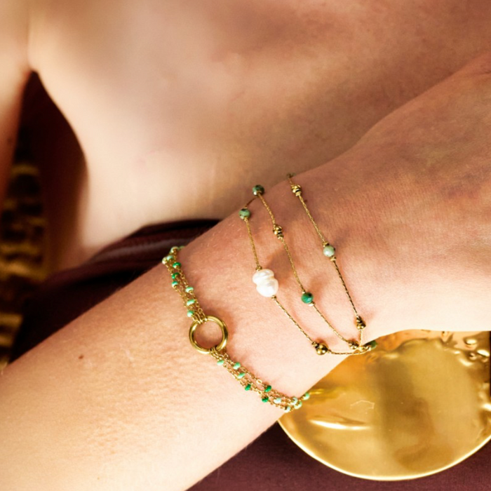 Bracelet Victorien - Turquoise africaine