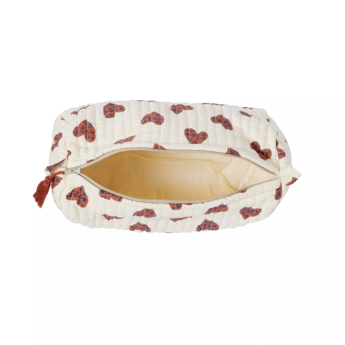 Trousse - Coeur sauvage écru