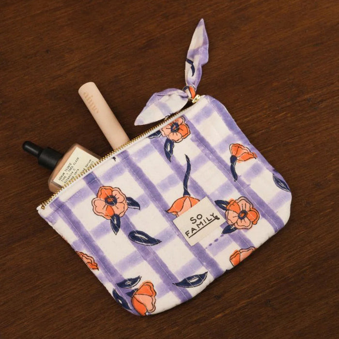 Petite pochette - Chennai Lilas