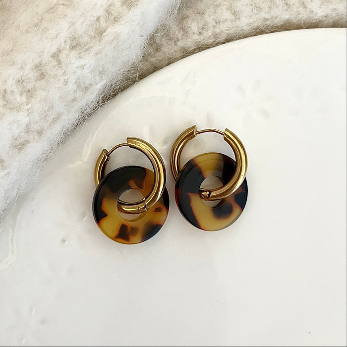 Boucles Lola - Ecaille