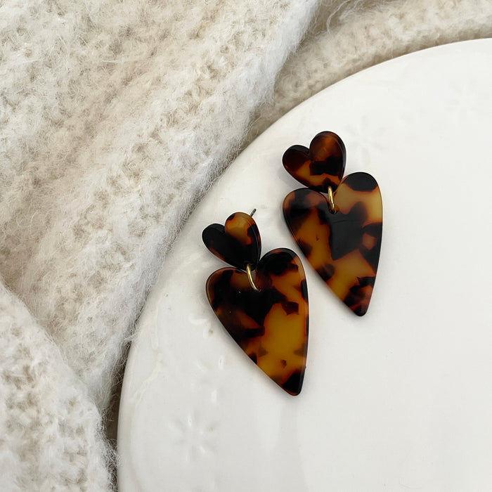 Boucles Ysée - Ecaille