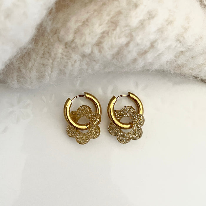 Boucles Paula - Dorées