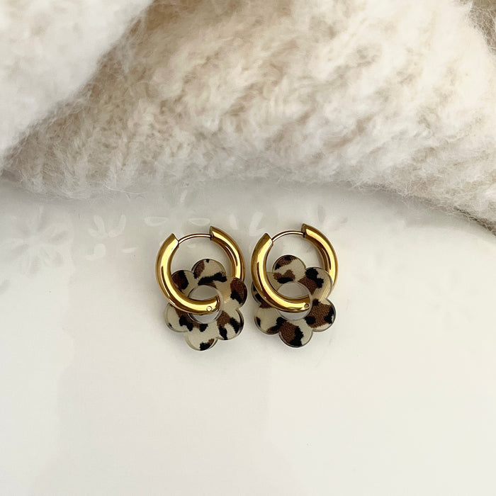 Boucles Paula - Léopard