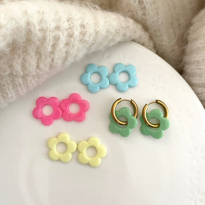 Boucles Daphnée - Pack Pastel