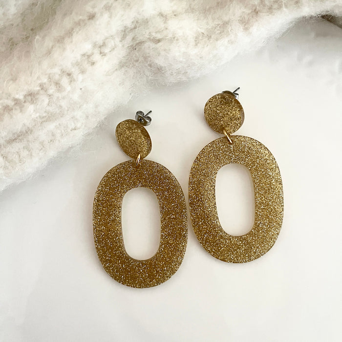 Boucles Agathe - Dorées