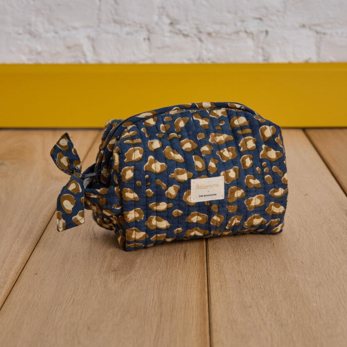 Trousse - Léopard navy