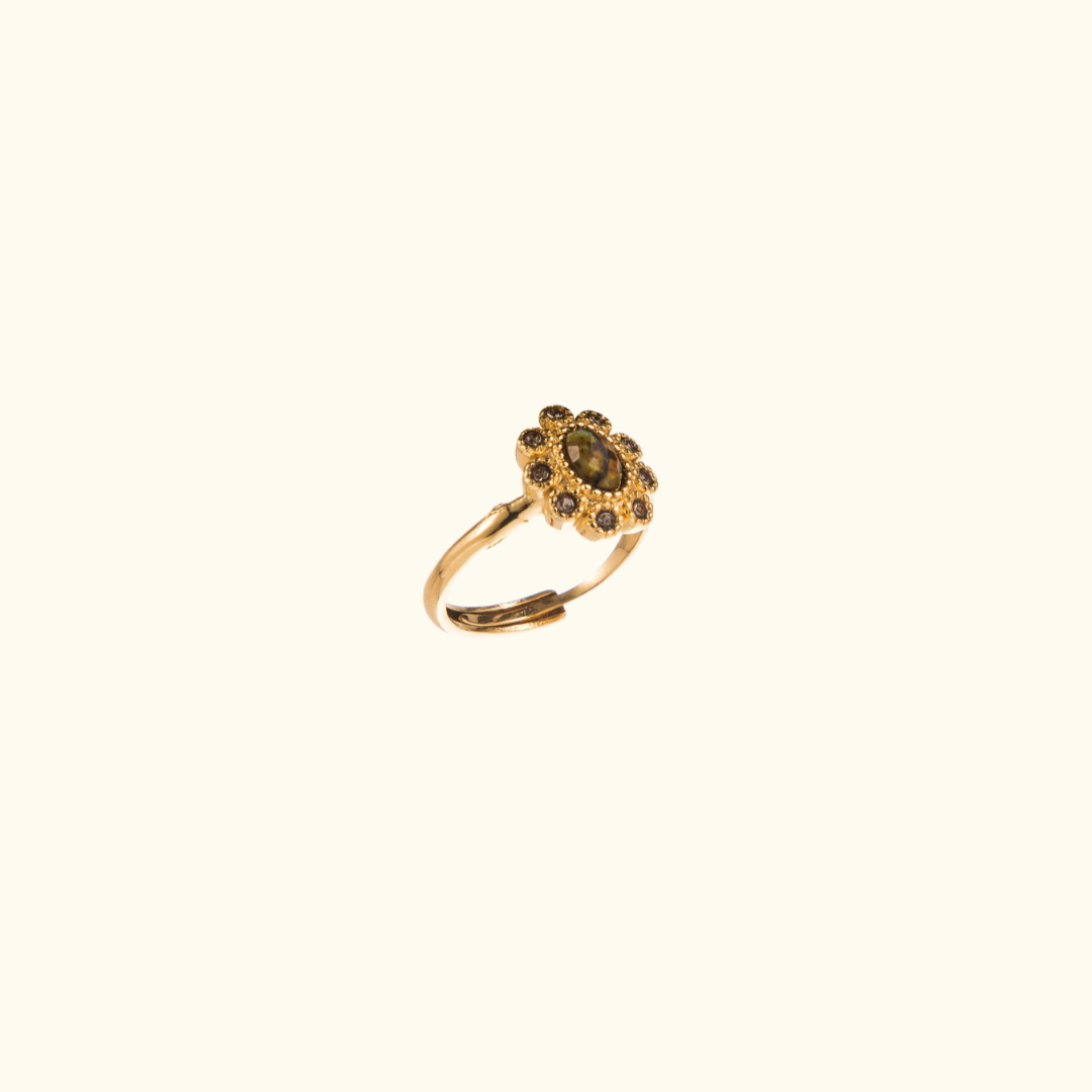 Bague Calie - Marron