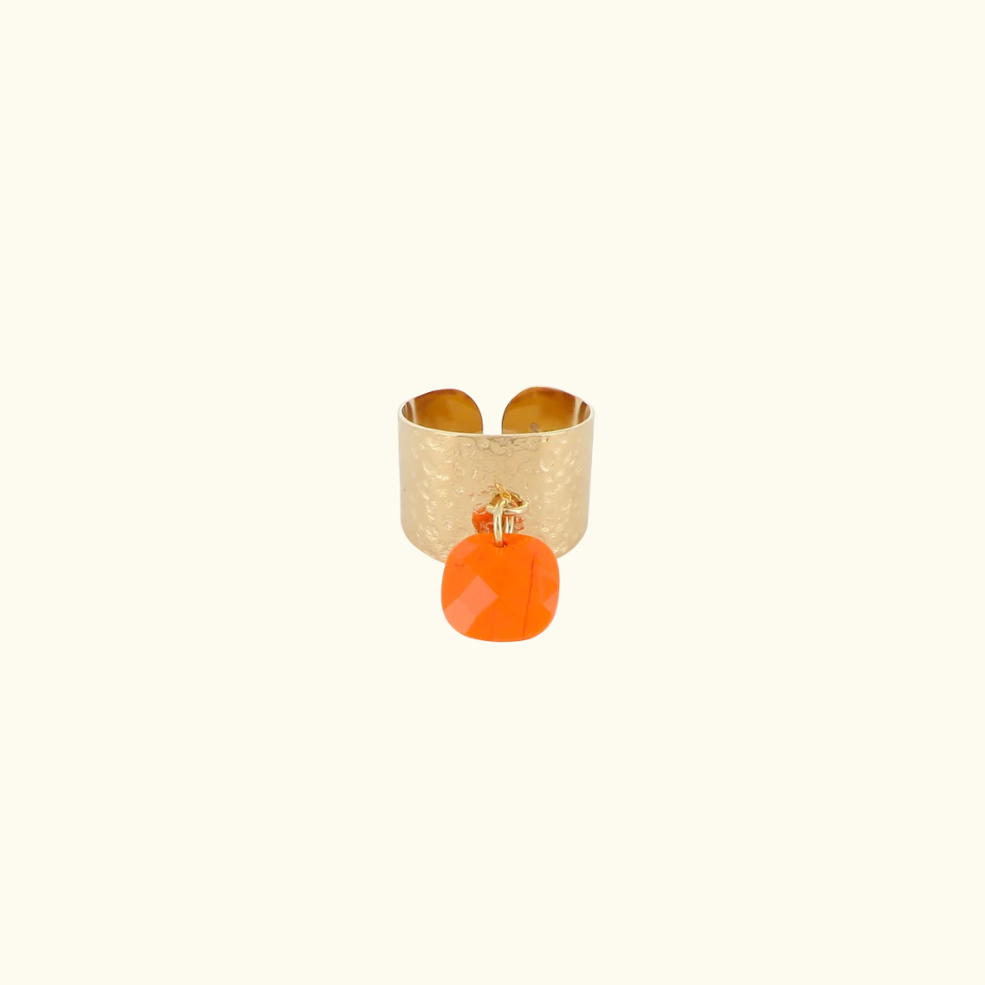 Bague Arlette - Orange