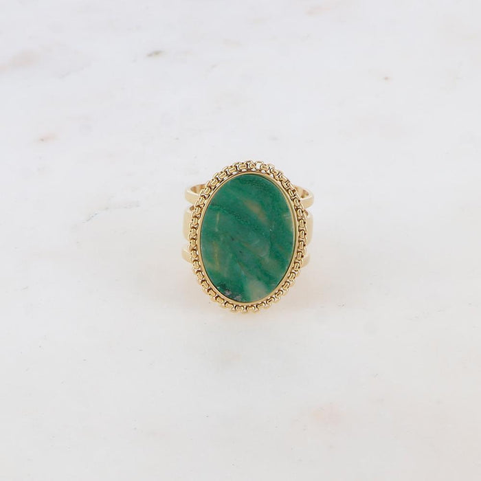 Bague Olivia - Verte