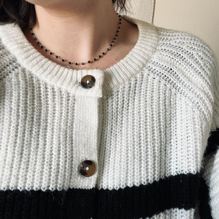 Collier Valentin - Noir