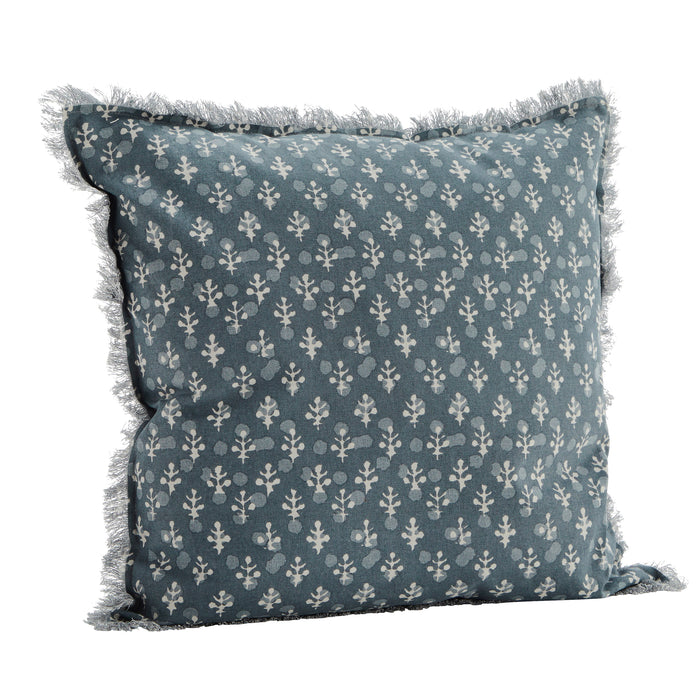 Housse de coussin - Motifs bleus