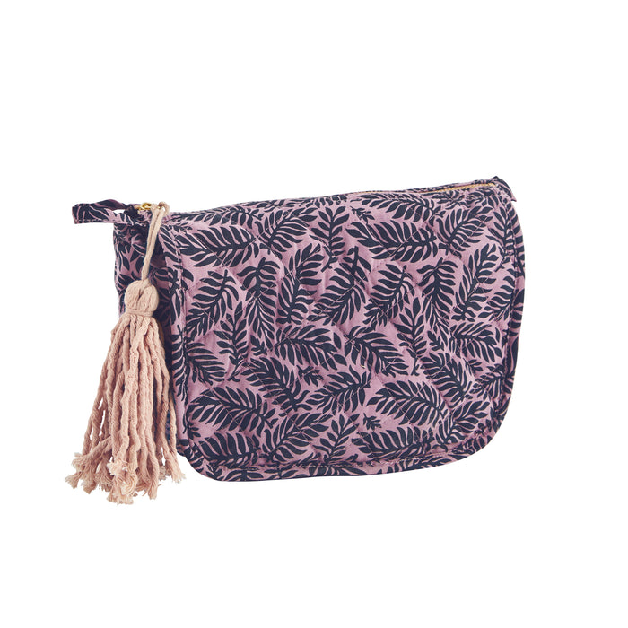 Petite pochette à motifs - Violette